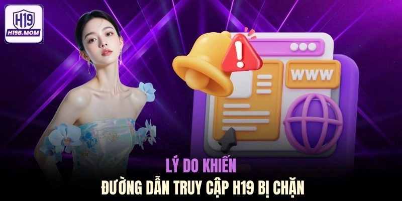 Lý do khiến đường dẫn truy cập H19 bị chặn
