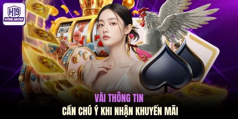 Vài thông tin cần chú ý khi nhận khuyến mãi